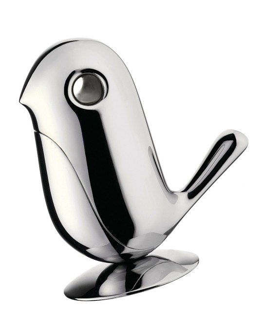 Alessi "chip Paper Clip Holder in Chrome Plated Zamak for sale