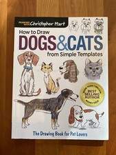 How to Draw Dogs and Cats from Simple Templates : The Drawing Book for Pet...