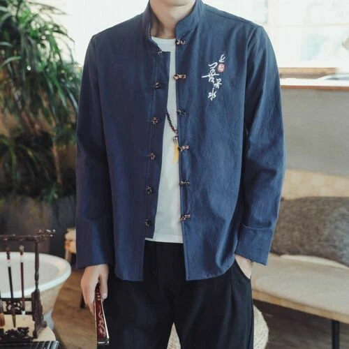 Linen Shirts for Men 5XL Size