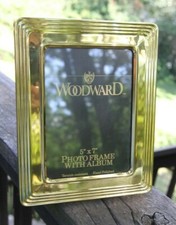 Picture This 5x7 Brass Photo Frame 3.5 x 5" Picture Album Tarnish Resistant