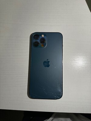 Apple iPhone 12 Pro Max - 256 GB - Pacific Blue (AT&T) (Dual SIM)