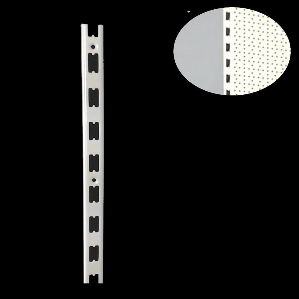 RW0042= 1x Wandschiene H40 jw gekürzt Tegometall Wandmontage Tego Wandregal