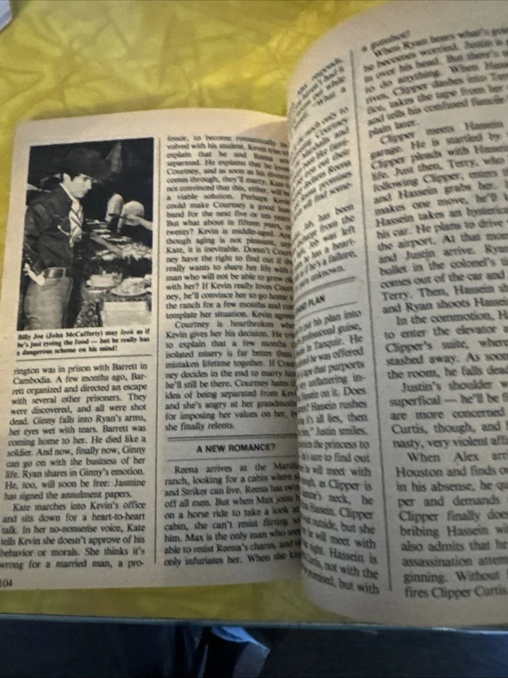 Soap Opera Digest January 1981 Anthony Tony Geary - Image 4 of 4