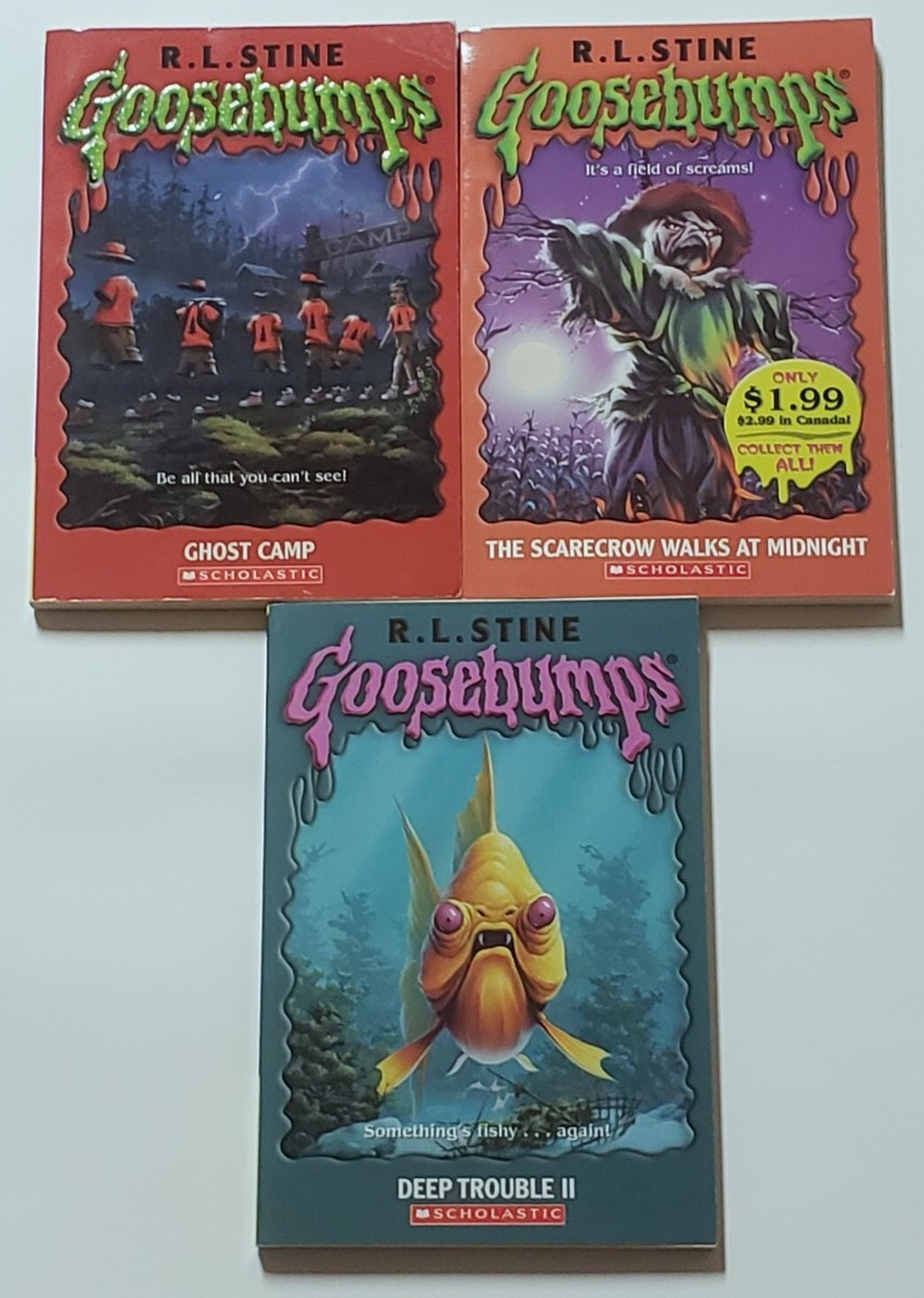 Goosebumps Lot of 3 - R.L. Stine - Paperback - Scholastic | eBay