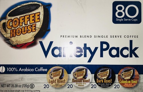 Coffee House Variety Pack Coffee K-Cups 