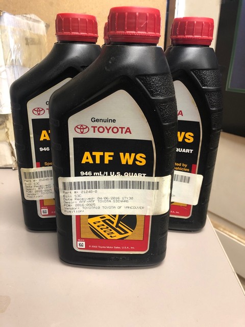 Atf vs toyota артикул
