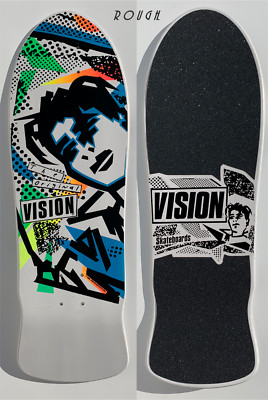 Classic Die-Cut style skateboard grip tape for Vision 80's Gonz Reissue by Rough