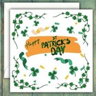 🍀🍀🍀🇮🇪 Happy St Patrick's Day Greeting Cards Lucky Irish Shamrocks Pack of 3