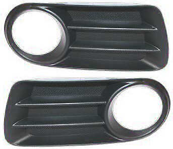 Set Of 2 Fog Light Trims Driving Lamp Front Driver And Passenger Side 