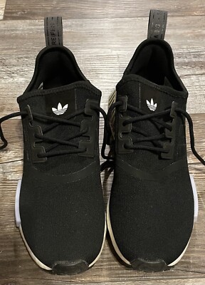 Size 9 - adidas NMD R1 Black Irescent