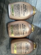 3 OGX Ever Straightening Brazilian Keratin Therapy 2 Conditioner 1 Shampoo 13oz