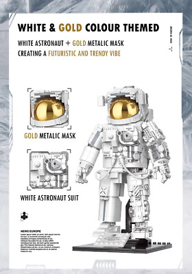 jin astronaut まとめ売り TOPTOY [CHINABRICK] Astronaut CollectersEdition (GOLD) Building
