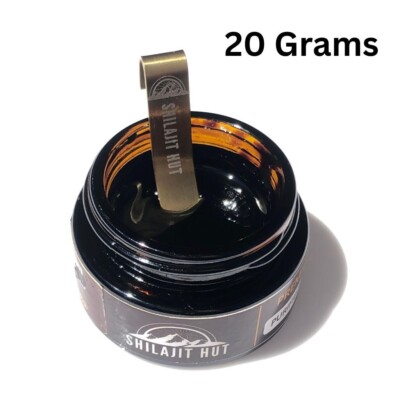 100% Pure Sundried Himalayan Shilajit, Gold Graded Lab Tested Salajit Resin