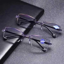 Smart Glasses with Automatic Adjustment Men Magnifying Glasses Reading Glases