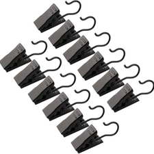 50Pcs Stainless Steel Curtain Clips with Hook Kit for Curtain Photos Home Decor