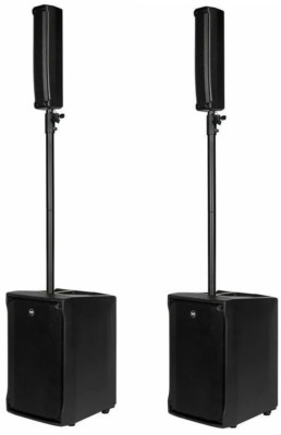2x RCF EVOX J8 Active 2Way Portable Array System DJ Speaker 1400W Amplified