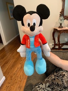 peluche mickey mouse navidad