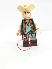 LEGO  Pirates of the Caribbean Minifigure Cook poc013 4195(Read)