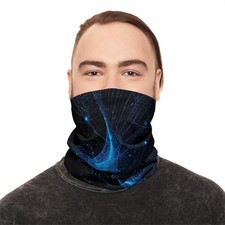 Polaina de cuello Techwear|Cubierta facial futurista|Bufanda para correr | Máscara de entrenamiento atlético