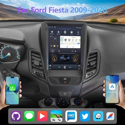 For 2009-2016 Ford Fiesta 9.7'' Screen Stereo Radio Android 14 GPS Navi Carplay E