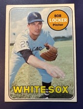 1969 TOPPS HIGH# 548 BOB LOCKER CHICAGO WHITE SOX PITCHER *FREE SHIPPING*