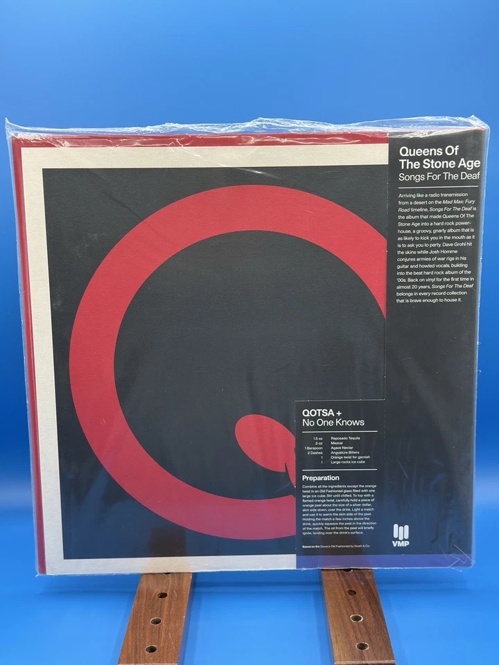 Queens Of The Stone Age SONGS FOR THE DEAF Red Splatter Viny 2021 VMP E083 - Image 2 of 2