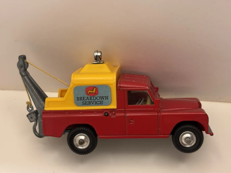 CORGI TOYS MINT LAND ROVER BREAKDOWN SERVICE TOW TRUCK # 477 ORIGINAL BOX MIB - Image 2 of 4