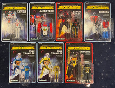 Super7 Reaction 3.75" Micronauts COMPLETE RETRO COLLECTION All 7 MOC/Unpunched