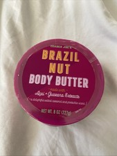 Trader Joe  s Brazil Nut Body Butter 8oz   Acai  Guarana  Brand NEW SEALED