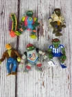 Vintage TMNT Action Figures Lot Of 5 Mirage Studios Playmate Toys 80’s 90’s