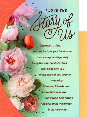 #ad Happy Birthday Woman Her Our Love Story Of Us Hallmark Greeting Card $5.39