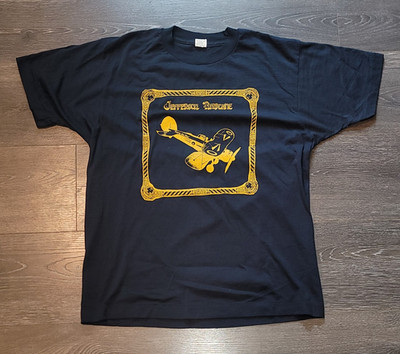 Vintage Jefferson Airplane Carry The Fire T Shirt Screen Stars Best  Sz L