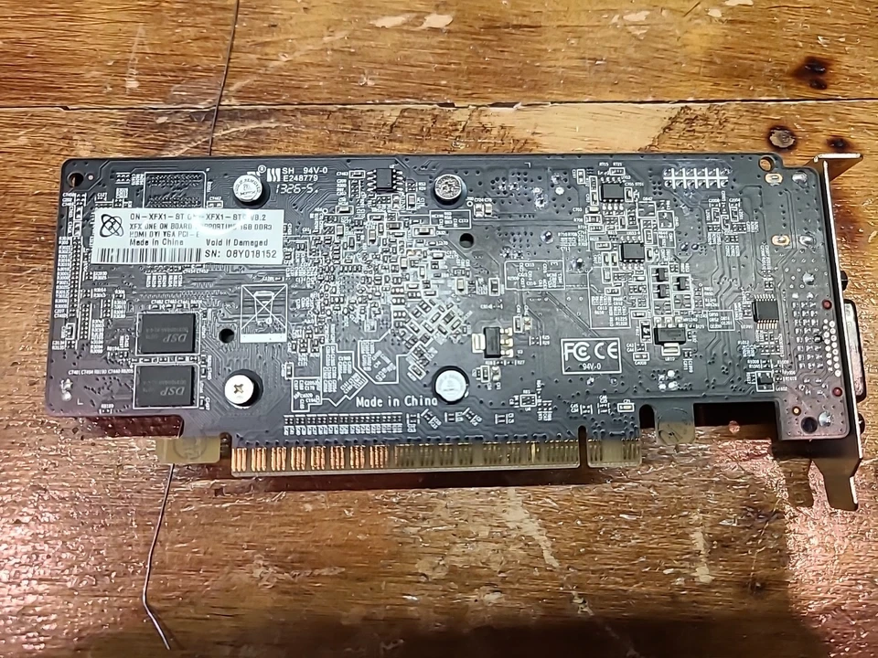 XFX ONE 512MB DDR3 HDMI DVI VGA PCI-E GPU ON-XFX1-ST - Image 3 of 4