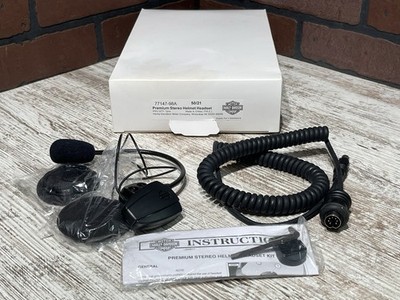 Harley Davidson 77147-98A Premium Stereo Helmet Headset New Open Box OEM