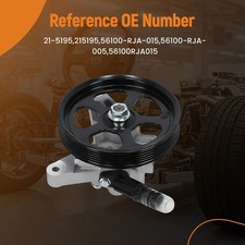 Power Steering Pump with Pulley For Acura RL V6 3.5L 2005-2008 56100-RJA-01 new