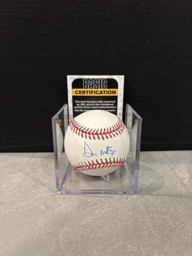 Don Mattingly Signed Baseball Autographed MLB Rawlings JSA COA