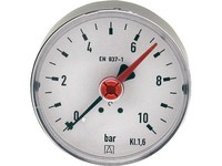 Manometer Solar Rf 63 D211 Solar 63 Mm G 1/4 B Axial 0/10 Bar Dn 8 1/4' Axial