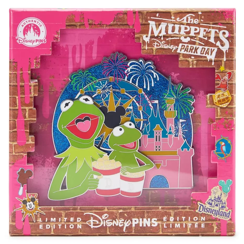 CONFIRMED The Muppets Disney Park Day Jumbo Pin – Disneyland – Limited Edition
