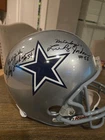 New ListingLEE ROY JORDAN COWBOYS & ROLL TIDE SIGNED FULL SIZE REPLICA HELMET!! NO COA!