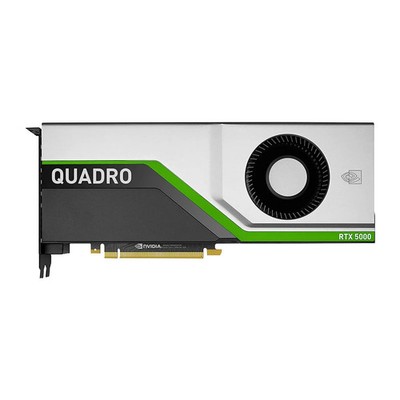 NVIDIA Quadro RTX 5000 FH PCIe-x16 16GB GDDR6 FH Workstation Ray Tracing GPU