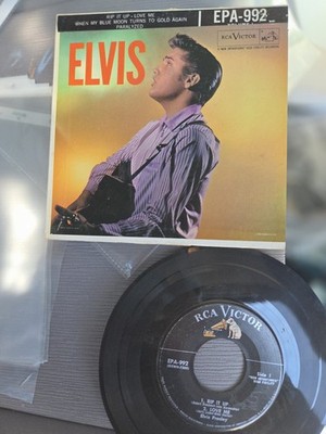 Elvis Presley vol 1 & 2 EPA 992-993 RCA Victor 1956 original sleeves 