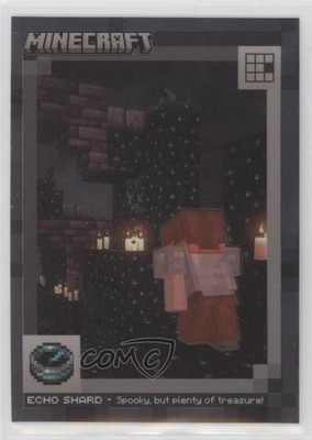 2024 Panini Minecraft Crafting Chronicles OptiChrome Stone Echo Shard #150 3gq