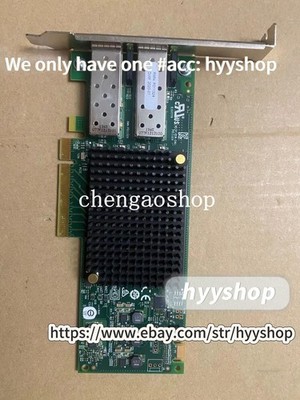 1PCS USED Emulex LPe32002-M2 fiber optic card by Fedex or DHL #N8541 YF/hyy