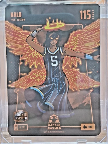 2024 Bo Jackson Battle Arena "HALO" Angel Reese Battle Foil (Fire)