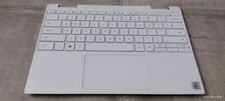 Genuine Dell XPS 13 9300 9310 White US Keyboard w/ Palmrest  Lower Case cover