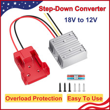 18V to 12V Step-Down Converter For Milwaukee M18 Battery Adapter DC 20A 240W 12V