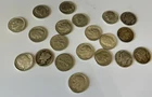 20 Silver Dimes Lot (4 mercury dimes)