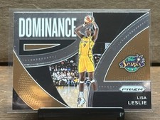2022 Panini Prizm WNBA #9 Lisa Leslie Dominance Sparks USC