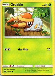 Grubbin 13/149 Sun & Moon Base Set