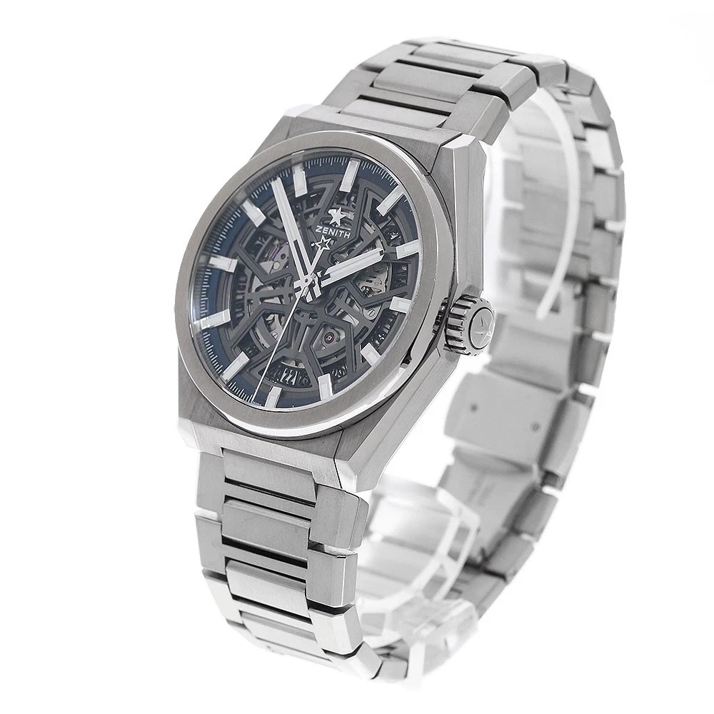 ZENITH Defy 95.9000.670/78.M9000 Date skeleton Dial Automatic Men's Watch_973244
